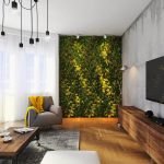 Những mảng tường phủ đầy cây xanh là một trong những xu hướng thiết kế nội thất